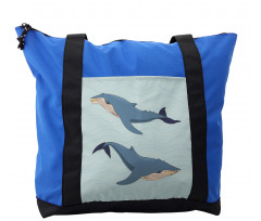 Giant Humpback  Animals Art Shoulder Bag