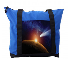 Dark Solar Scenery Shoulder Bag