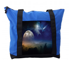 Clouds Full Moon Shoulder Bag