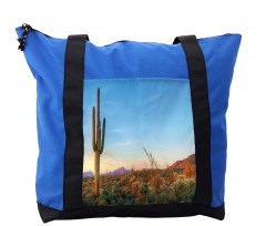 Sun in Desert Cactus Shoulder Bag