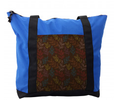 Colorful Branches with Buds Shoulder Bag