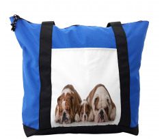 Image of 3 Generations Dogs Shoulder Bag