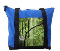 Jungle Waterfall Tree Shoulder Bag