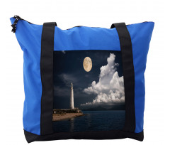 Moonlight Island Sea Shoulder Bag