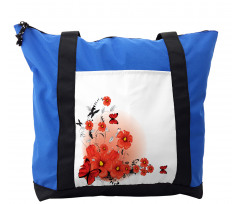 Cartoon Poppy Fresh Art Shoulder Bag