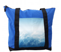 Peaceful Fluffy Clouds Shoulder Bag