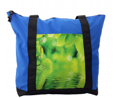 Leaves and River Peace Shoulder Bag