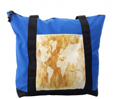 Old Fashioned World Map Shoulder Bag