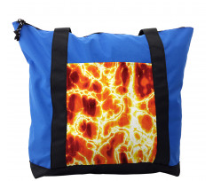 Hot Burning Lava Fire Shoulder Bag