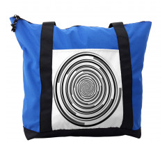 Abstract Art Spirals Shoulder Bag