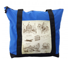 World Famous Landmarks Shoulder Bag