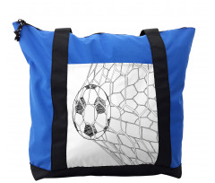 Soccer Ball in Net Shoulder Bag