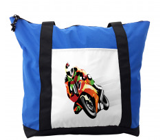 Motorcycle Racer Sport Shoulder Bag