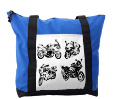 Motorbikes Shoulder Bag