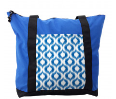 Blurry Damask Motifs Shoulder Bag