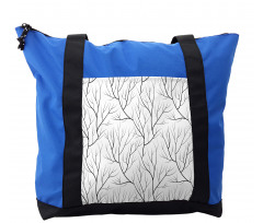 Winter Tree Shoulder Bag