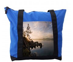 Lake Tahoe at Sunset Shoulder Bag