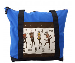 Cartoon Primitive Native Shoulder Bag