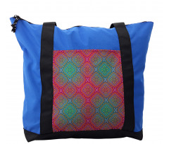 Boho Ombre Floral Shoulder Bag