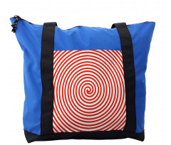 Spiral Concentrate Line Shoulder Bag