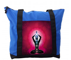 Maroon Yoga Meditation Shoulder Bag