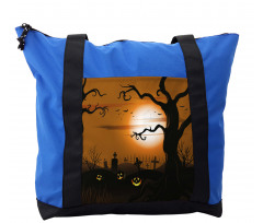 Scary Cemetery Shoulder Bag