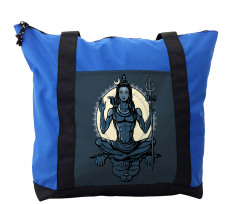 Yoga Lotus Asian Tiger Shoulder Bag