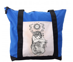 Occult Girl Under Sun Shoulder Bag