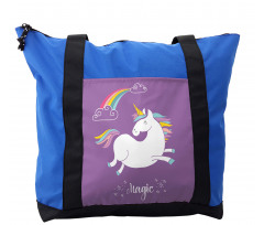 Purple Kids Rainbow Shoulder Bag