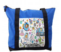 Space Kids Rocket Shoulder Bag