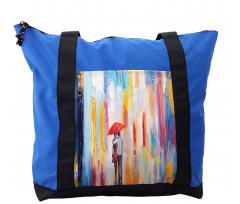 Painting Effect Romance Shoulder Bag