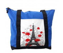 Romantic Paris Art Shoulder Bag