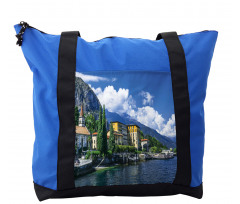 Landscape of Lake Como Shoulder Bag
