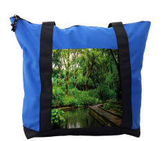 Wild Exotic Forest Pier Shoulder Bag