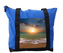 Idyllic Beach Scenery Shoulder Bag