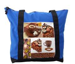 Sweets and Coffee Beans Shoulder Bag