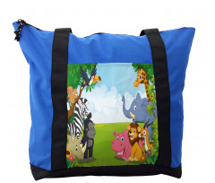 Kids Safari Animals Shoulder Bag