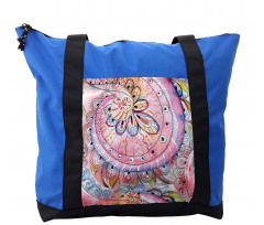 Watercolor Effects Art Shoulder Bag