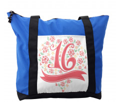Floral 16 Shoulder Bag