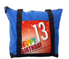 Teenage Party Invitation Shoulder Bag