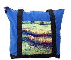 Calm Sea Theme Pastoral Shoulder Bag