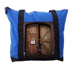 Monster Wood Door Shoulder Bag