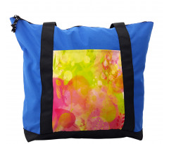 Spring Yard Watercolors Shoulder Bag