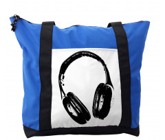 Grunge Headphones Fun Shoulder Bag