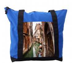 Famous Water Canal Boats Shoulder Bag