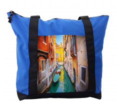 Vibrant Canal Gondolas Shoulder Bag