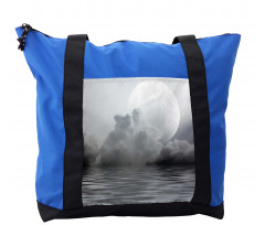 Calm Water and Twilight Sky Shoulder Bag