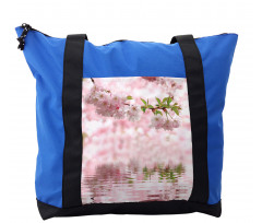 Tender Floral Branch Water Shoulder Bag