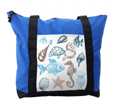 Underwater Marine Life Shoulder Bag