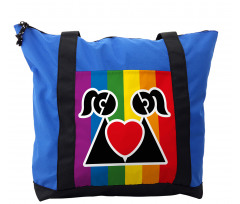 Love Wins Gay Couple Shoulder Bag